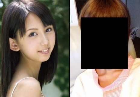 【画像】海外「日本のAV女優に恐ろしく顔が変わっている子がいる」