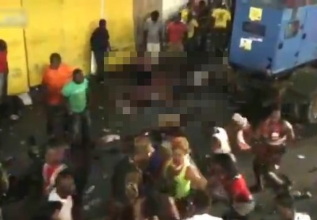ハイチのお祭りで20人感電死の映像ヤバい