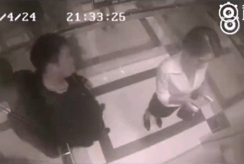 【動画】エレベーターで女性にセクハラする男性 ⇒ ただこの女性、ヤバかった…