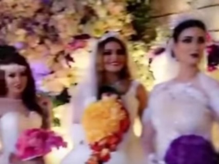 【動画】お金持ちの結婚式の ”花嫁の数” が信じられないと話題に