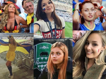 ユーロ2016の美人サポーターたちの画像が来てた。ウクライナやばいわ