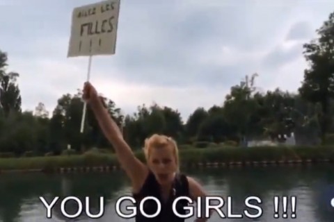 【動画】フェミニスト（男女平等！）の女の子、とんでもない失態を犯す・・・