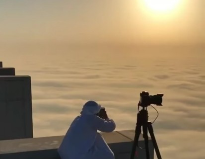 世界で最も高い超高層ビル、ブルジュ・ハリファからの眺めが凄すぎる！（動画）