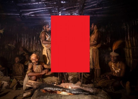 【閲覧注意】パプアニューギニアの原住民を訪ねたら、家の中で恐ろしい事をやっていた…（画像）