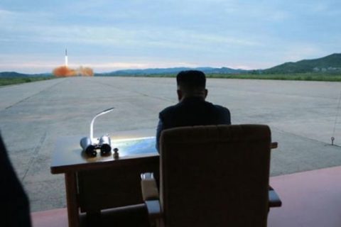 北朝鮮が日本上空にミサイルを発射した時の「金正恩」の顔・・・（画像）