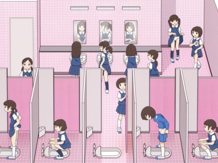 【衝撃映像】最近の高校の女子トイレ怖すぎワロタ・・・・・（動画あり）