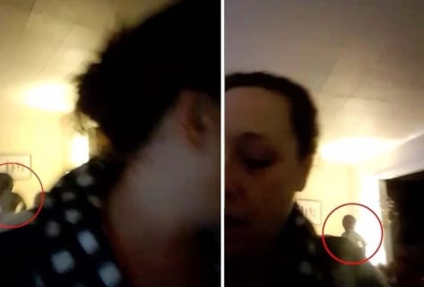 【恐怖】友達とチャットしていた女性の後ろに「完全に幽霊が映り込む」ビデオが世界中で話題に