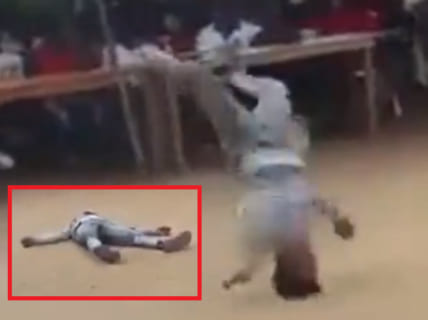 【恐怖映像】ブレイクダンス中死亡、あるいは半身不随になってしまったB-BOYの映像が怖い