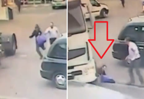 【天罰】万引き犯、店員から逃げている最中にトラックに足を潰され重傷(動画あり) 【天罰】万引き犯、店員から逃げている最中にトラックに足を潰され重傷(動画あり)