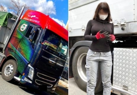 【画像】海外サイトで日本のトラック運転手♀がエッチすぎると話題に！！！