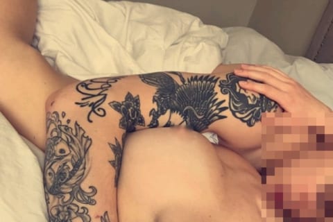 【衝撃】有名美女モデル（20）、タトゥーが入ったヤンキーとのセ○クス画像が流出し完全終了…