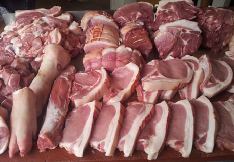【閲覧注意】豚肉を生で食べた10代の男性が死亡。レントゲン写真がやばい（画像あり）