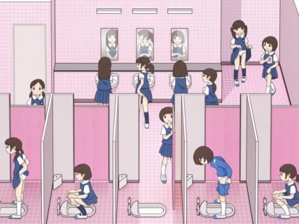 【閲覧注意】女子高生、女子トイレでとんでもないものを見つけてしまう…（動画あり）