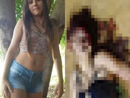【閲覧注意】若い女の子がブラジルギャングに入ったらどうなるか、45秒で分かる動画