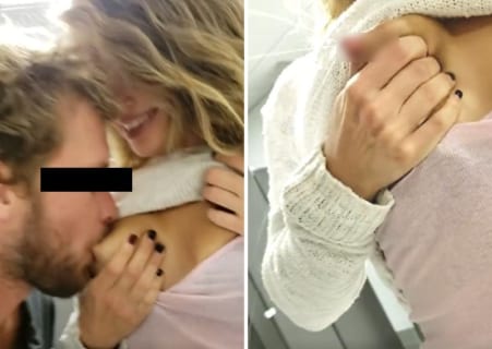 【動画】痴女人妻さん、会社の同僚に母乳を直で吸わせてしまう…