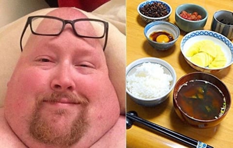 【驚愕】1日に20000キロカロリーを食べていた男、普通の食事に戻した結果・・（画像あり）