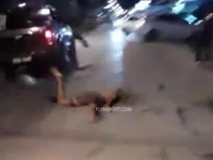 【衝撃】陽キャ女さん、路上でダンス中に車に轢かれる…（動画あり）