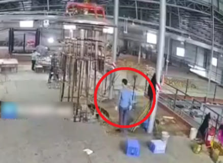 【閲覧注意】工場作業員、一瞬で上半身が1cmになって死亡…（動画あり）