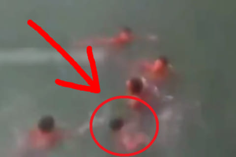 【動画】高校生が皆で川に飛び込む ⇒ 1人「助けて！」他「冗談だろｗ」⇒ 溺死