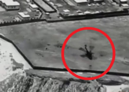 アフガンの戦闘ヘリが過激派に撃墜される瞬間。こんなの映画でしか見た事ないぞ…