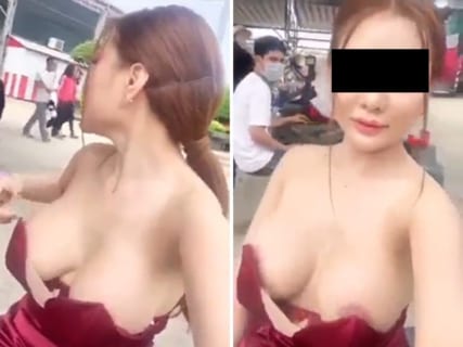 【衝撃】結婚式で男全員がお持ち帰りしたい乳首ポロリ女がこちらですwwwww 【衝撃】結婚式で男全員がお持ち帰りしたい乳首ポロリ女がこちらですwwwww