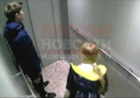 【動画】男子中学生、エレベーターで我慢できず女子小学生を襲ってしまう