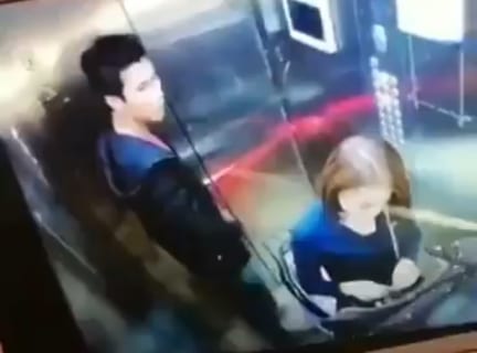 「エレベーター人妻レ●プ事件」の映像が公開されたけど怖すぎるだろ…（動画あり）