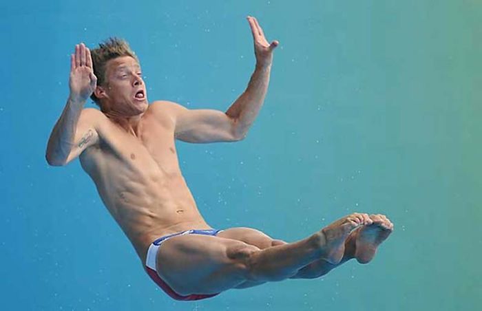 ダイビングの選手たちの、その瞬間の【顔】［22］images