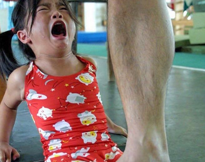 中国という国の、幼児・幼女への恐ろしいスパルタ教育（画像）
