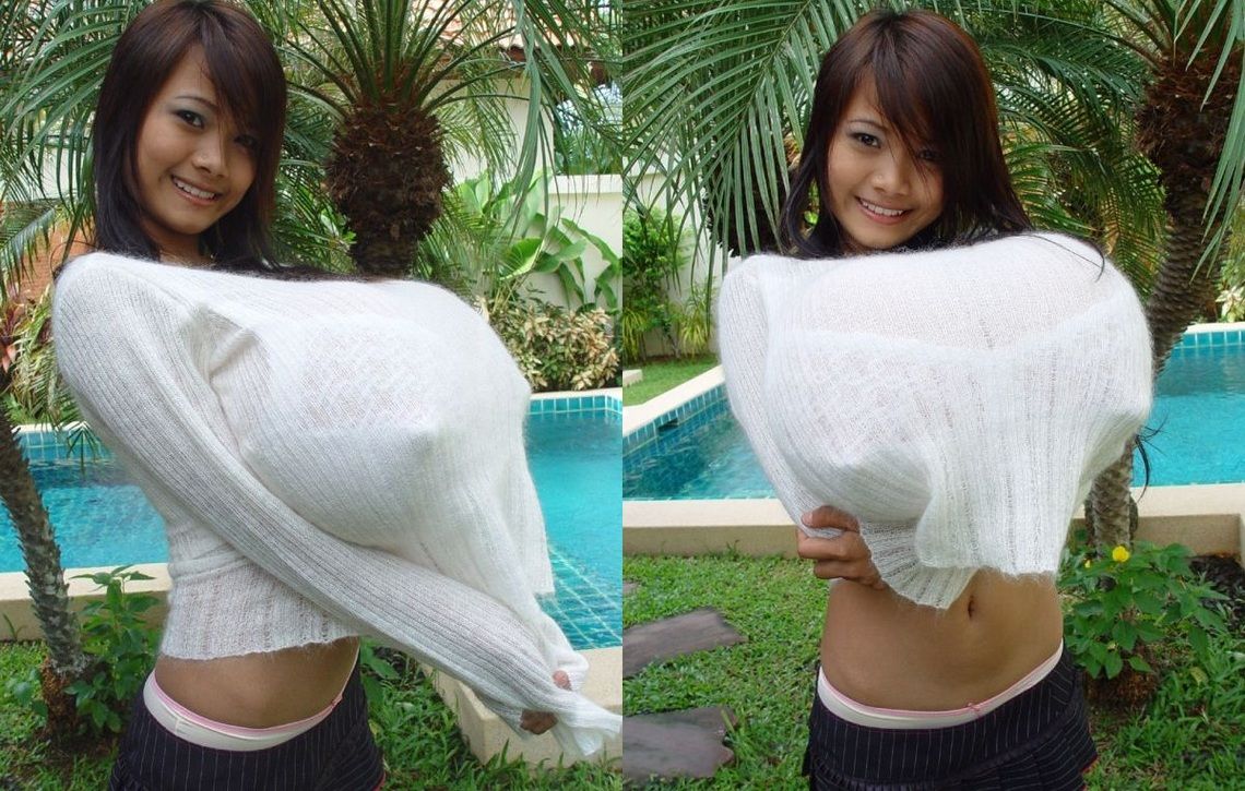 この巨乳、どうやら【本物】のようです。［43］images
