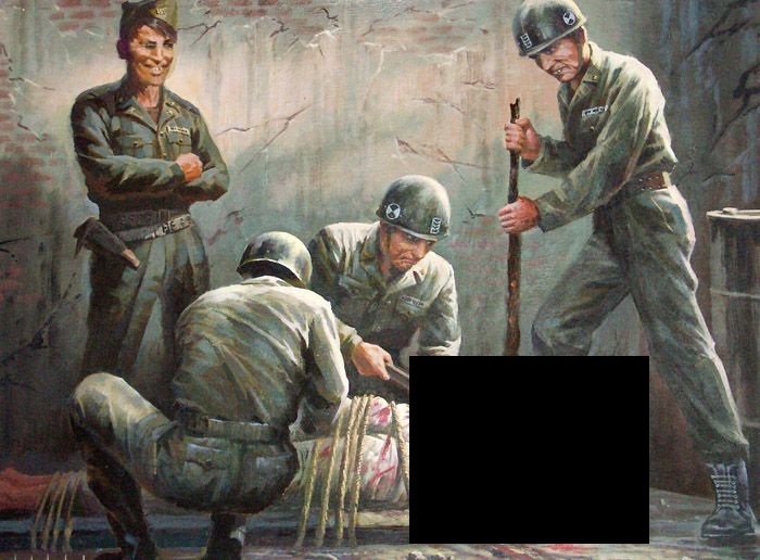 【閲覧注意】北朝鮮が公開した ”アメリカ軍はこんな事する” 画像がグロ過ぎてヤバい