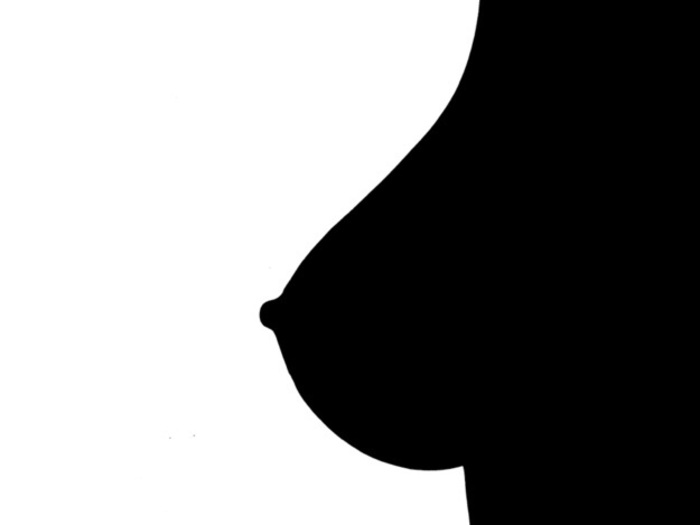 怖いGIF画像。女性のおっぱいの垂れ方・・・