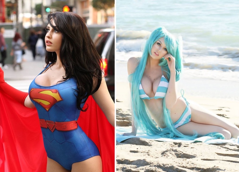 【画像】この巨乳コスプレイヤー、エロすぎだろ・・・