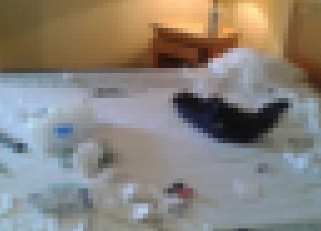 【画像】麻薬中毒者のカップルに部屋を貸す ⇒ シャブセ○クスの様がヤバい…