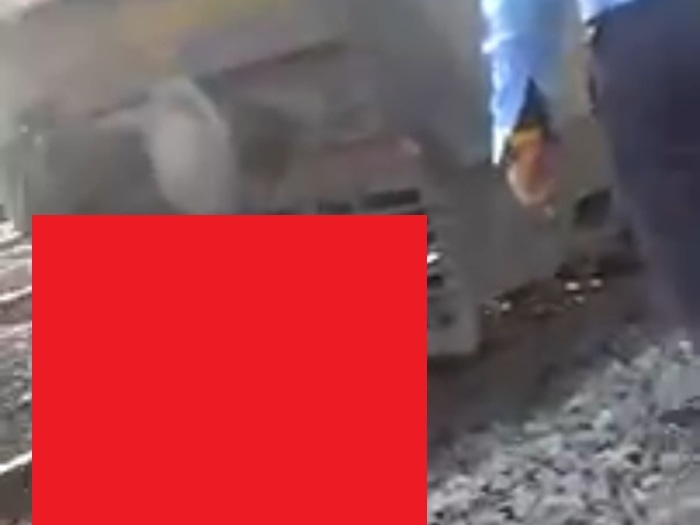 【閲覧注意】人身事故かと思って電車の前に行ったら・・・