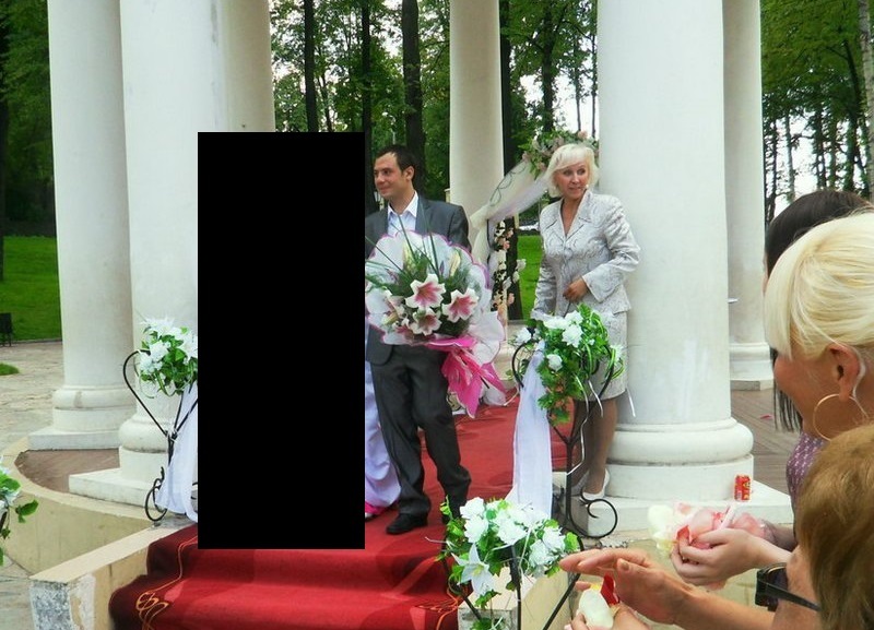 ヤバい画像。「私のロシアの花嫁をご覧ください」