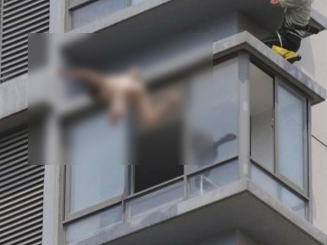 全裸の女性が飛び降り自殺してる ”落下中” の写真が凄い