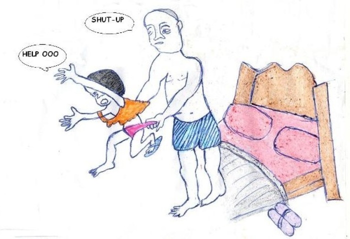 5歳からレ●プ（性的虐待）されていた女性はこうなる・・・（画像）