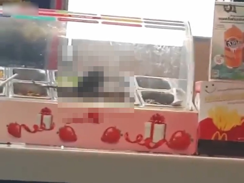 マクドナルドのヤバい映像