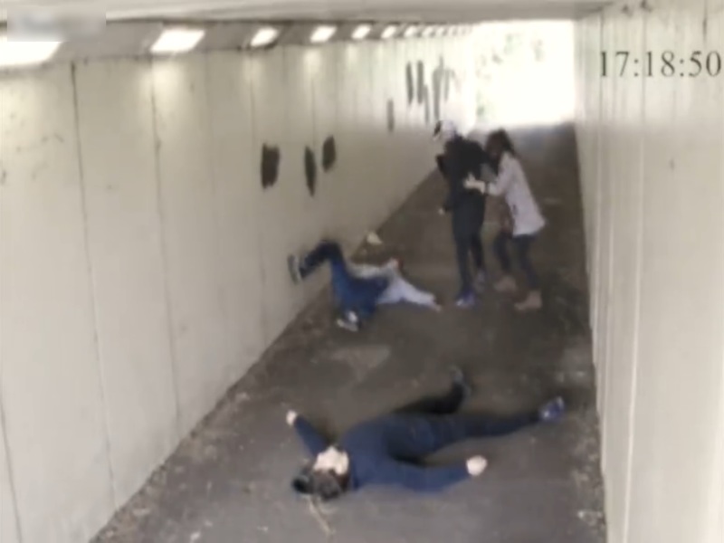 不良少年2人がカップルにケンカを売る ⇒ カップルの男、ボクサーだった…（動画）