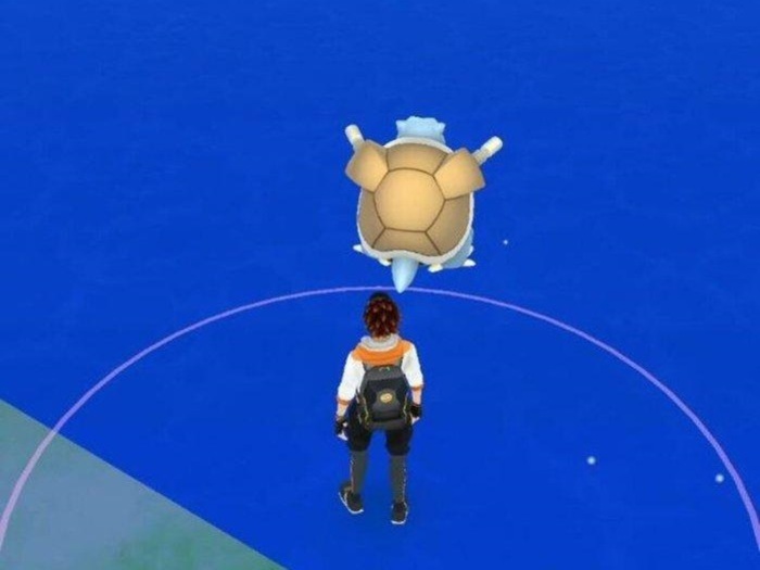 「ポケモンGO」でカメックスが海の中に出現した結果・・・（画像）