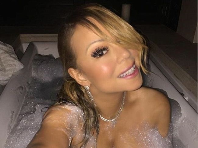 マライア・キャリー（46）、「全裸でお風呂入ってるよー」（画像）