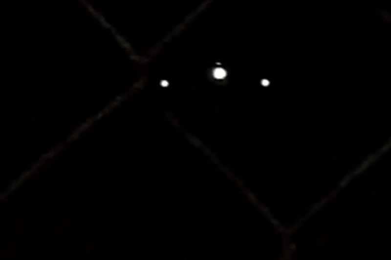 ヤバいUFO映像が撮影される
