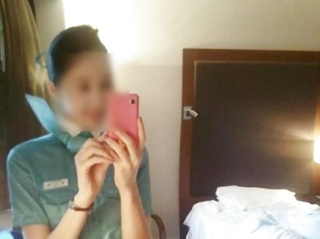 女性器画像が流出したスチュワーデスさん、めちゃめちゃ美人だった・・・（画像）