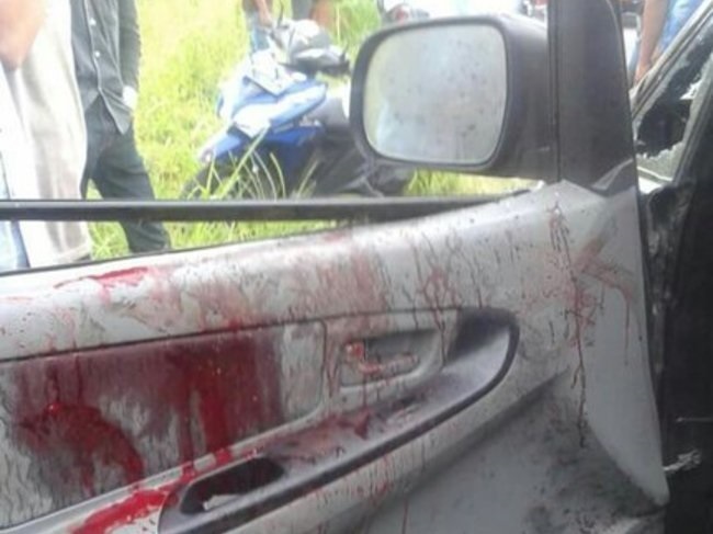 【閲覧注意】人が乗ってる車に手榴弾投げ込んだ結果・・・（画像）