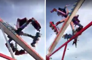 速報！ 絶叫マシンで８人が死傷… 偶然撮影された「事故の瞬間」がヤバすぎる（動画）
