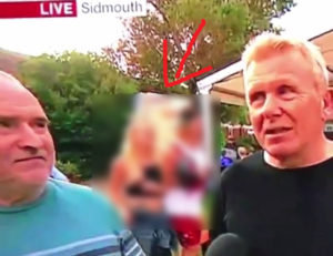 TV中継でガチで素人女のおっぱい＋乳首が映る放送事故…これはアウト（動画）