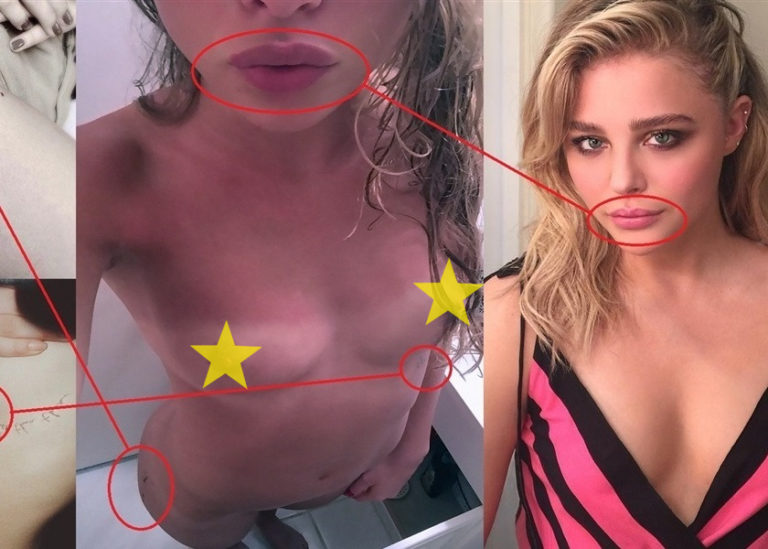 【画像】「クロエ・グレース・モレッツ」ちゃんのピンク色の乳首ヌードが流出、完全に本人・・・