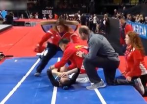 【閲覧注意】２日前の女子体操選手権でヤバい放送事故…（動画あり）