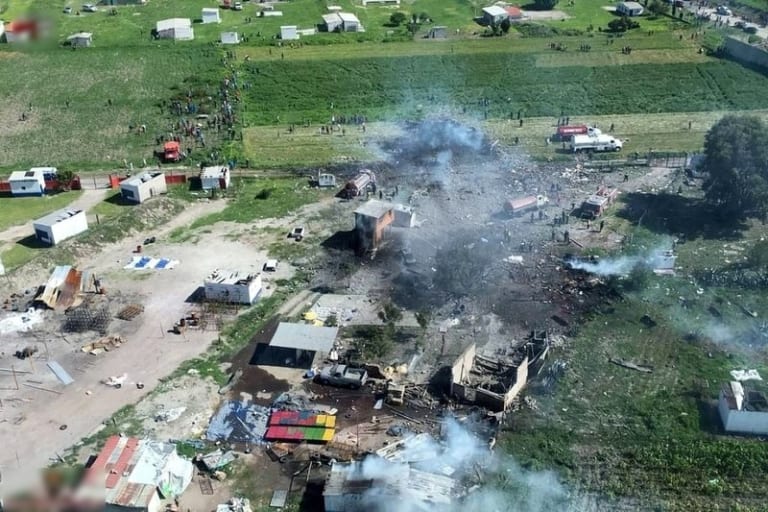 【閲覧注意】花火が大爆発して24人が死亡、49人が負傷した現場がクソヤバい…（画像あり）